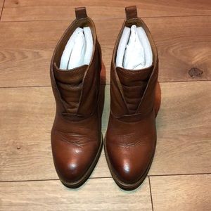 Lucky Brand Cognac Bootie